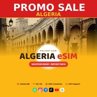 [PROMO] Algeria Travel eSIM 50GB & Unlimited Data | Big Sale | Instant QR | 4G/5G