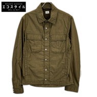 CP Company 14SCPUC01871 Khaki Nylon Zip-Up Jacket Size 50 [Used]