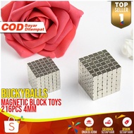Magnetic Block Toys 216pcs BN 03 Buckycubes Magnetic Safe Magnet Box Multifunction Magnetic Cube