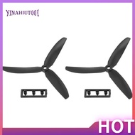 【Yinahiut001】1 pair 5030 3-Blades Direct Drive Propeller Prop CW/CCW for RC Airplane Aircraft (Black