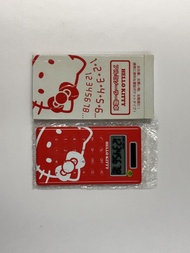 Hello Kitty 懷舊微縮系便攜式、薄型的鋁製太陽能計算機