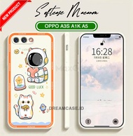 [CM15] SOFTCASE MACARON KAMERA PROTECT MOTIF LUCU BONEKA ASTRONOT FOR OPPO A3S A5 A1K CASE LUCU ASTR
