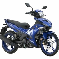 Yamaha White Movistar (6) Y15 Y15ZR v1 v2 White Putih " 2018" Movistar Sticker - Stripe Strike