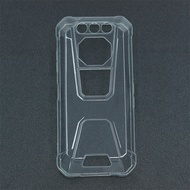 Casing for Fossibot F106 Pro Phone Case Shell Soft TPU Silicone Black Protective Cover