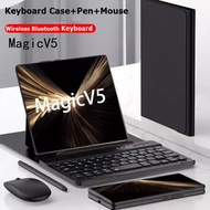 Flip Stand Keyboard For Honor Magic V5 V3 Vs3c V3 V2 V2 RSR V Vs2 Vs Ultimate  Keyboard Case bluetoo