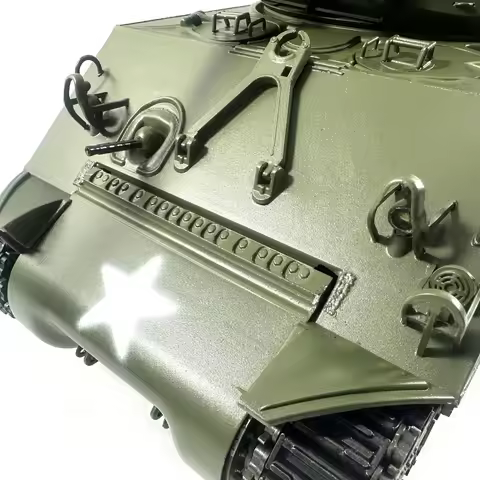 Mato KIT RC Tank Metal 1/16 Scale Army Green M36B1 Destroyer Infrared Battle Barrel Recoil RC Mdoel 