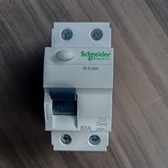 (used) schneider 63a 2pole elcb