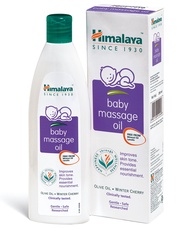 (200ml) เบบี้ออยล์ ออยล์บำรุงผิวสำหรับทารกและเด็ก สูตรอ่อนโยน Himalaya Baby Massage Oil