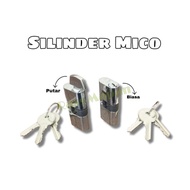 Kunci Pintu Aluminium Silinder Putar Pintu AL Miko