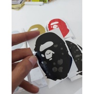 Bape Cutting Logo Sticker