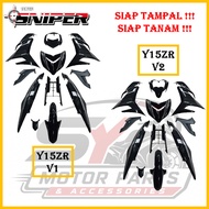[FULL TANAM ] SNIPER COVERSET Y15 Y15ZR V1 V2 EXCITER RC BLACK / HITAM EXCITER RC