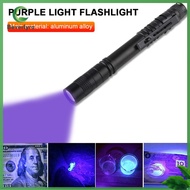 Bv✿  395nm 3W Ultraviolet Torch Portable LED with Clip Pocket Torch Lamp DE