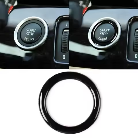 Car Start Stop Ignition Push Button Switch Cover For BMW Old 3 Series E90 E92 E93 320i Z4 E89 1-Key 