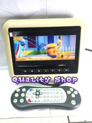 TV HEADREST CLIP ON EMBASSY 7 INCH DVD USB SD MOVIE - DerilStore5