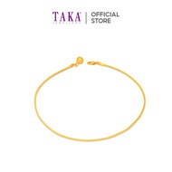 TAKA Jewellery 916 Gold Anklets