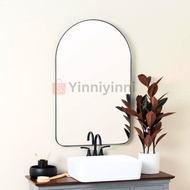 Oval Hanging Mirror Aesthetic Wall Mirror Hanging Mirror Wall Mirror Oval Arch Mirror