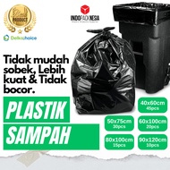 Kantong Plastik Sampah Tebal Jumbo Premium Trash Bag Delkochoice