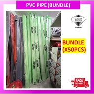 (X50PCS) 9.5FT 20MM 3/4'' PVC CONDUIT PIPE ELECTRICAL/PAIP WIRING/PIPE WIRING/PAIP ELECTRIK (SIRIM A