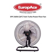Europace EPF 2183U (18") Twin Turbo Power Floor Fan