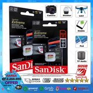 MERAH Micro SD 32GB 64GB/ 128GB/ 256GB Sandisk/ A2 RED - GOLD Original Memory Card 
