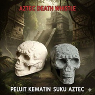 Aztec Death Whistle Skull – Aztec 3D Skull Whistle – Death Whistle Unique Horror Ritual