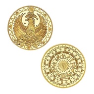 12 Constellation Commemorative Coins Zodiac Commemorative Medal Coins Constellation Big Leo Lucky Co