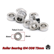 Bearing Roller Size 4 x 8 x 3 mm for Wltoys HSP Traxxasa RC Car Hobby