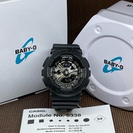 [Original] Casio Baby-G BA-110XBC-1A Black Resin Analog Digital Ladies Sport Fashion Watch