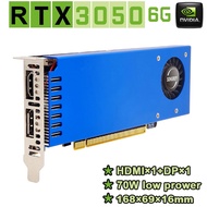 SRhonyra Geforce RTX 3050 Low Profile Graphics Card6GB GDDR5 96 Bits PCIe 3.0 X16 SFF GPU Dual Outp