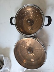 不同size不銹鋼蒸籠