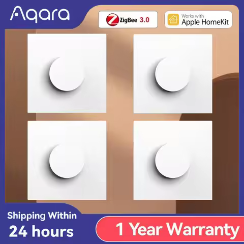 Aqara Smart Dimmer Switch H1 Wireless Rotary Switch Intelligent Adjustment Light Brightness Zigbee 3