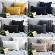 30x50cm/45x45cm Cotton Decorative Pillow Case Tassles Floral Cushion Cover Sofa Pillow Cover