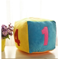 Cartoon Cute Dice Pillow Sofa Cushion Large Plush Toy Digital Dice Children Educational Toy Gift/Dic