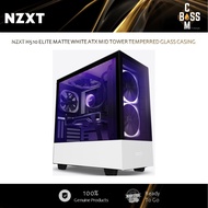 *ORIGINAL* NZXT H510 ELITE MATTE WHITE ATX MID TOWER TEMPERED GLASS CASING (CA-H510E-W1)