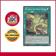 [Genuine Yugioh Card] Runick Destruction