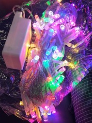 全新 10米100燈珠 LED 聖誕樹裝飾閃燈連控制箱