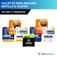 Gillette Men Shaver's | Fusion | ProGlide | Labs | SkinGuard - 4s 8s Refills & Razor