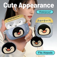 AirPods4ANC/Pro/Case1/2/3/4/Pro2/PRO3CartoonCuteSiliconePenguin