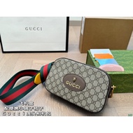 GUCCI1310 Classic GG Pattern Tiger Head Camera Bag