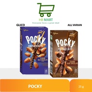 GLICO POCKY CRUSHED NUTS ALMOND MILK CHOCOLATE / DARK CHOCOLATE 25GR
