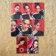 YG Blackpink JISOO — me flower solo photocard pc album official photobook red black tag lp kit versi