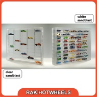 Hotwheels Rack 1:64 Contents 50 Square SANDBLAST