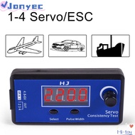 JONY1EC ESC Consistency Tester, Digital Display 3 Modes RC Servo Tester, RC Parts Tester DC 4.8~6V D