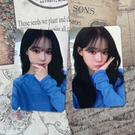 A aespa winter Golden winter mini6 rich man Bonus Card Blueberry winter