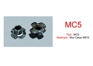 mur cakar MC5 m5 x 10 mur speaker mur baut baud harga tertera per pcs