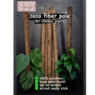 COCO STICK (COCO FIBER POLE) /PLANT SUPPORT FOR CLIMBING/TURUS POKOK MENJALAR/BATANG SABUT/TIANG SAB
