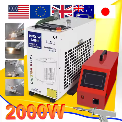 BWT 2000W Fiber Laser Welding Machine Handheld 4 in 1 Welding Cleaning Cutting Soldering Machine Las