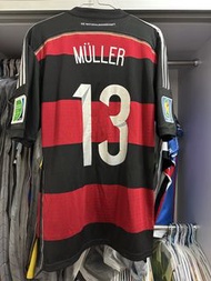 德國 球衣 波衫 湯馬士梅拿 2014 作客 拜仁 Muller