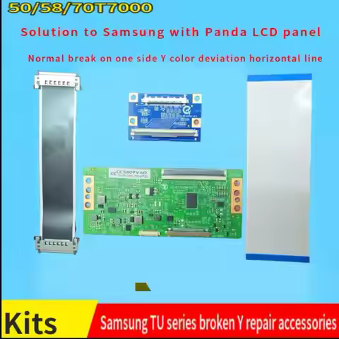 50TU7000/58TU7000/70TU7000/8000 solves the problem of broken Y color cast and thick wire, and comes 