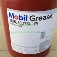 Mobil Grease PolyRex EM pail import - Polyurea bearing motor listrik